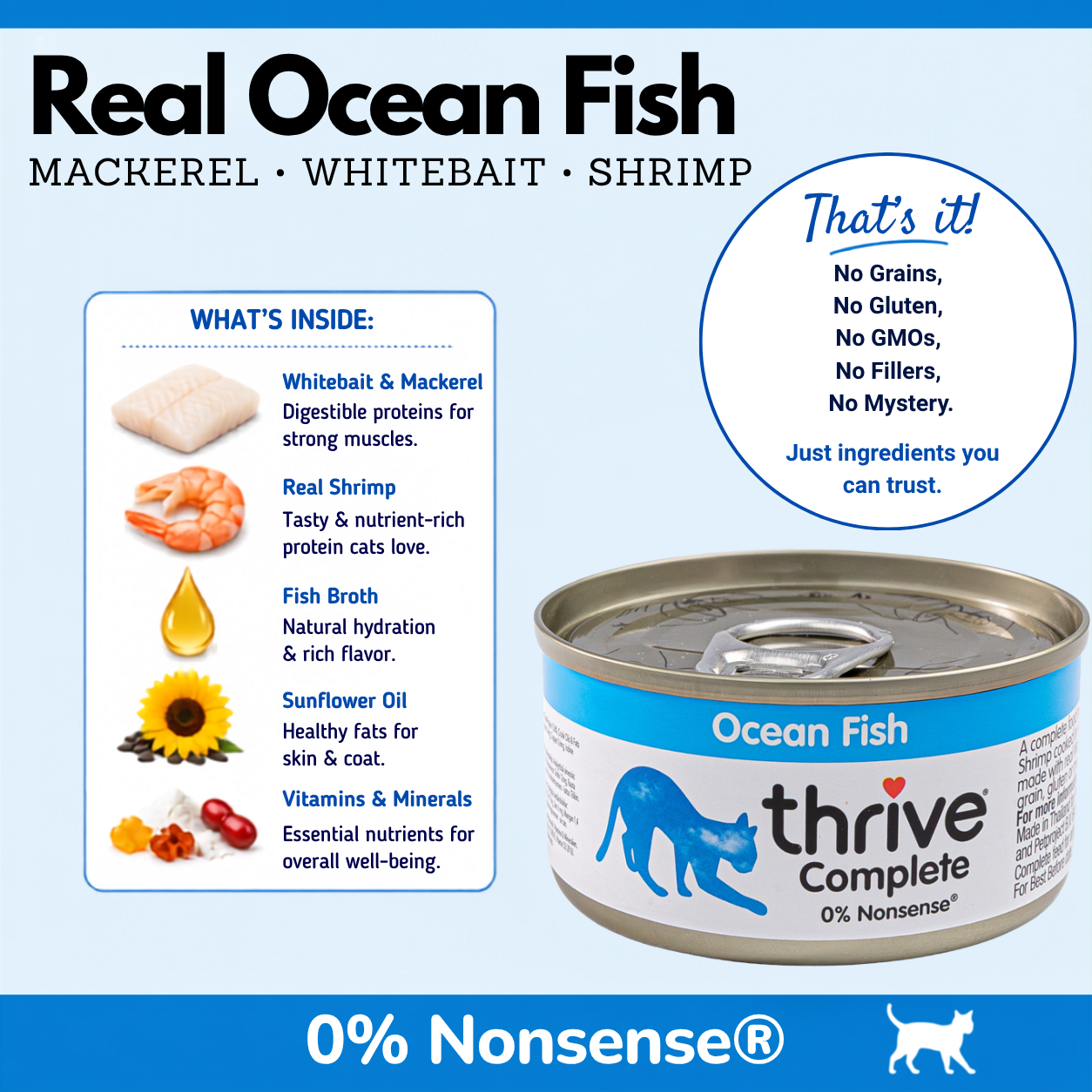 Ocean Fish Wet Cat Food