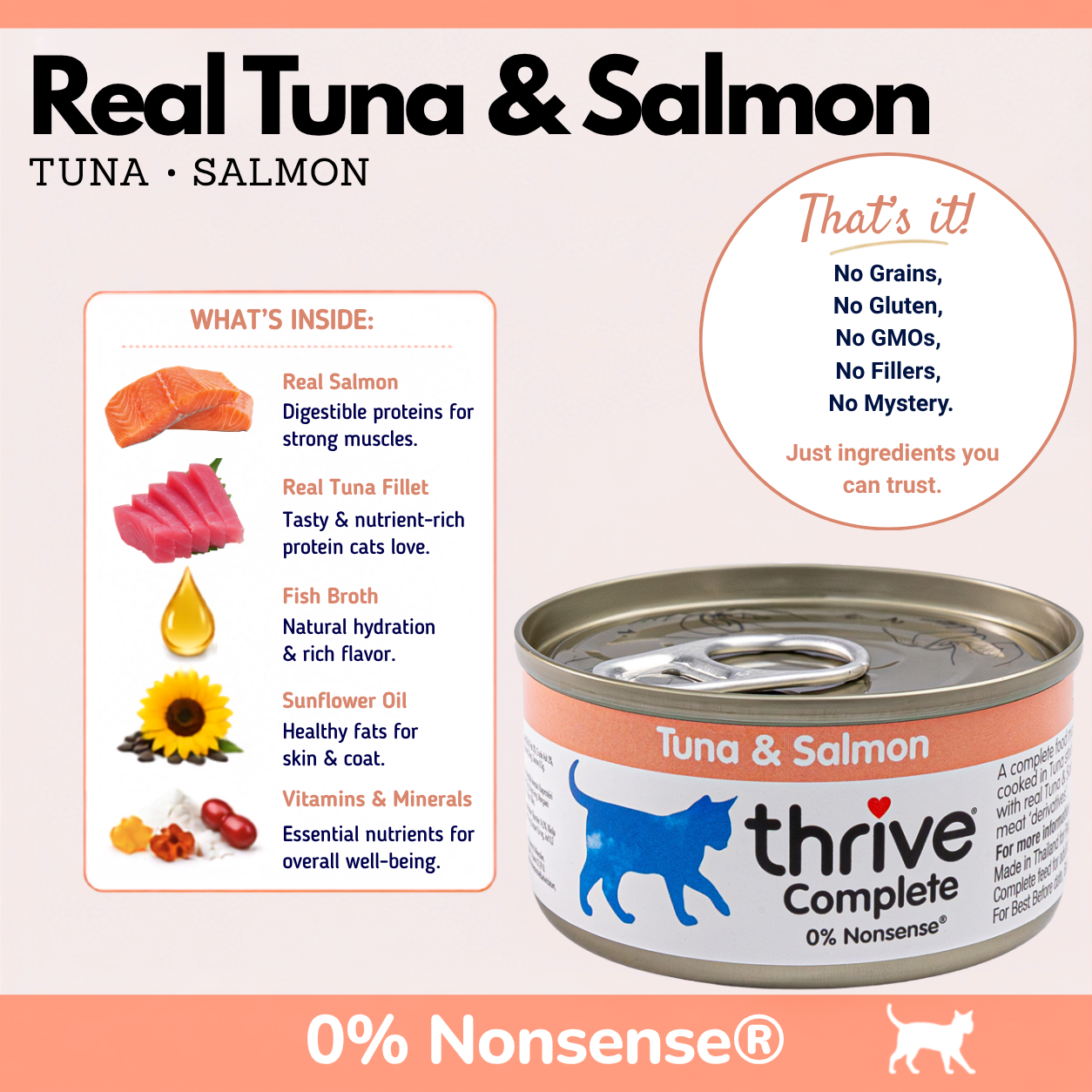 Tuna & Salmon