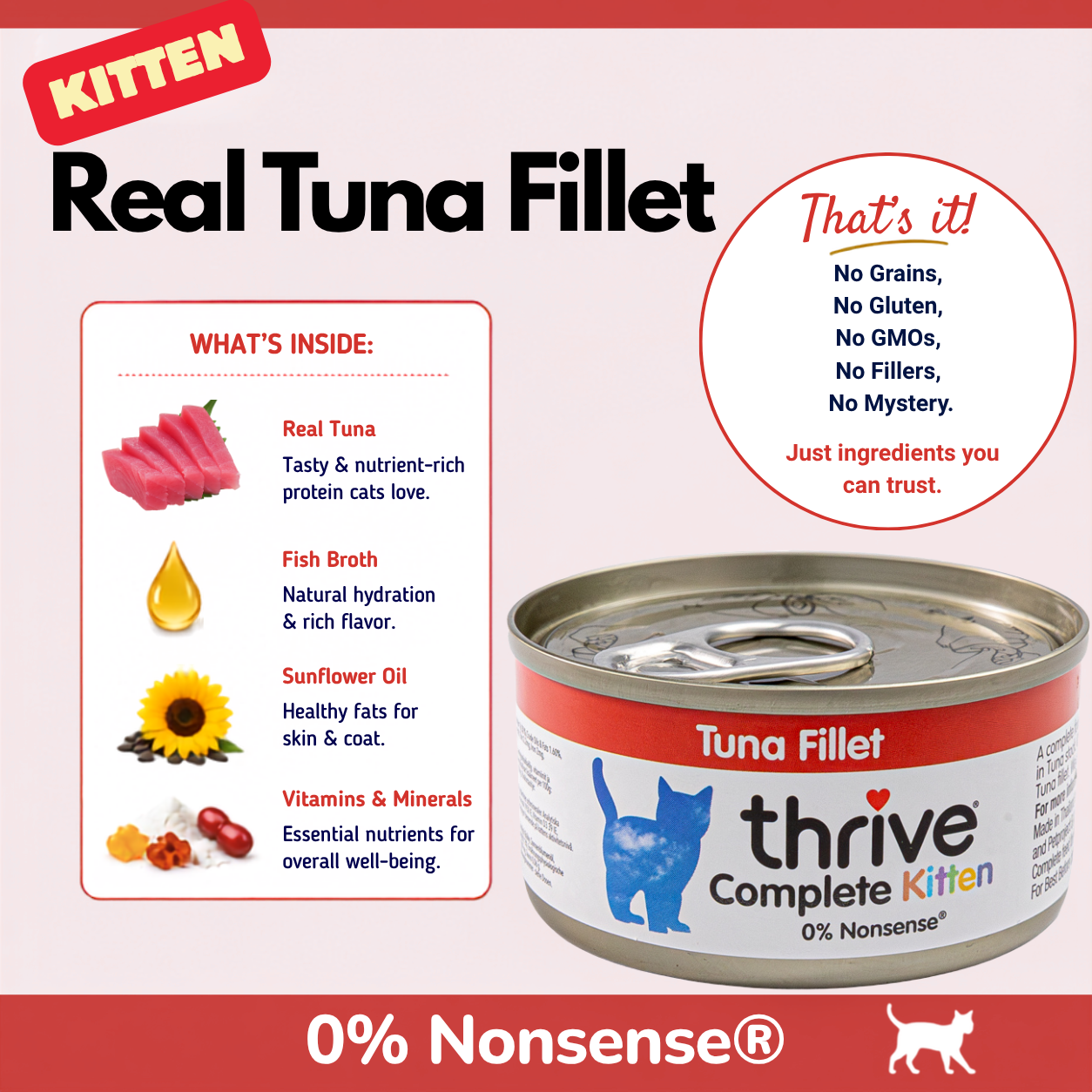 Kitten Tuna Wet Cat Food